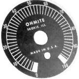Ohmite 1 ohm 50 watt Rheostat, RJS1ROE (FACEPLATE AND KNOB SOLD SEPARATELY)