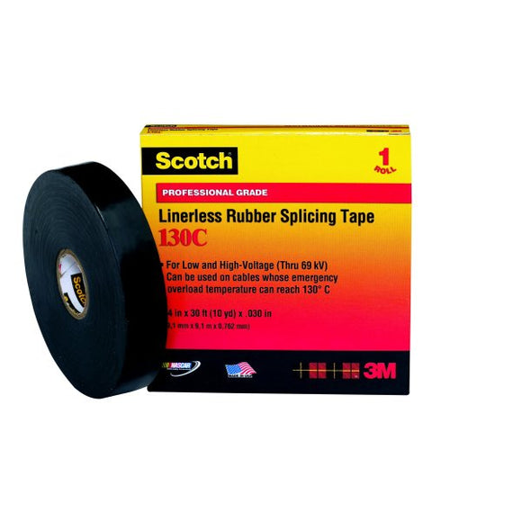 3M Scotch Linerless Rubber Splicing Tape 130C